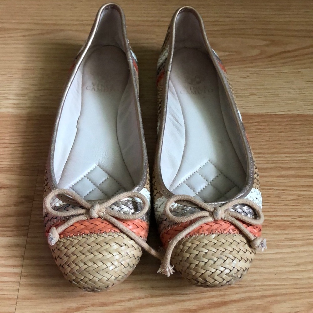 Vince Camuto flats , size 9.5